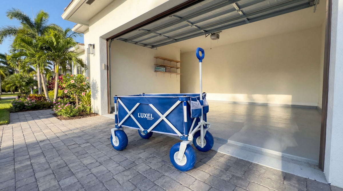 Effortless Beach Days: Meet the Luxel Heavy-Duty Beach Wagon